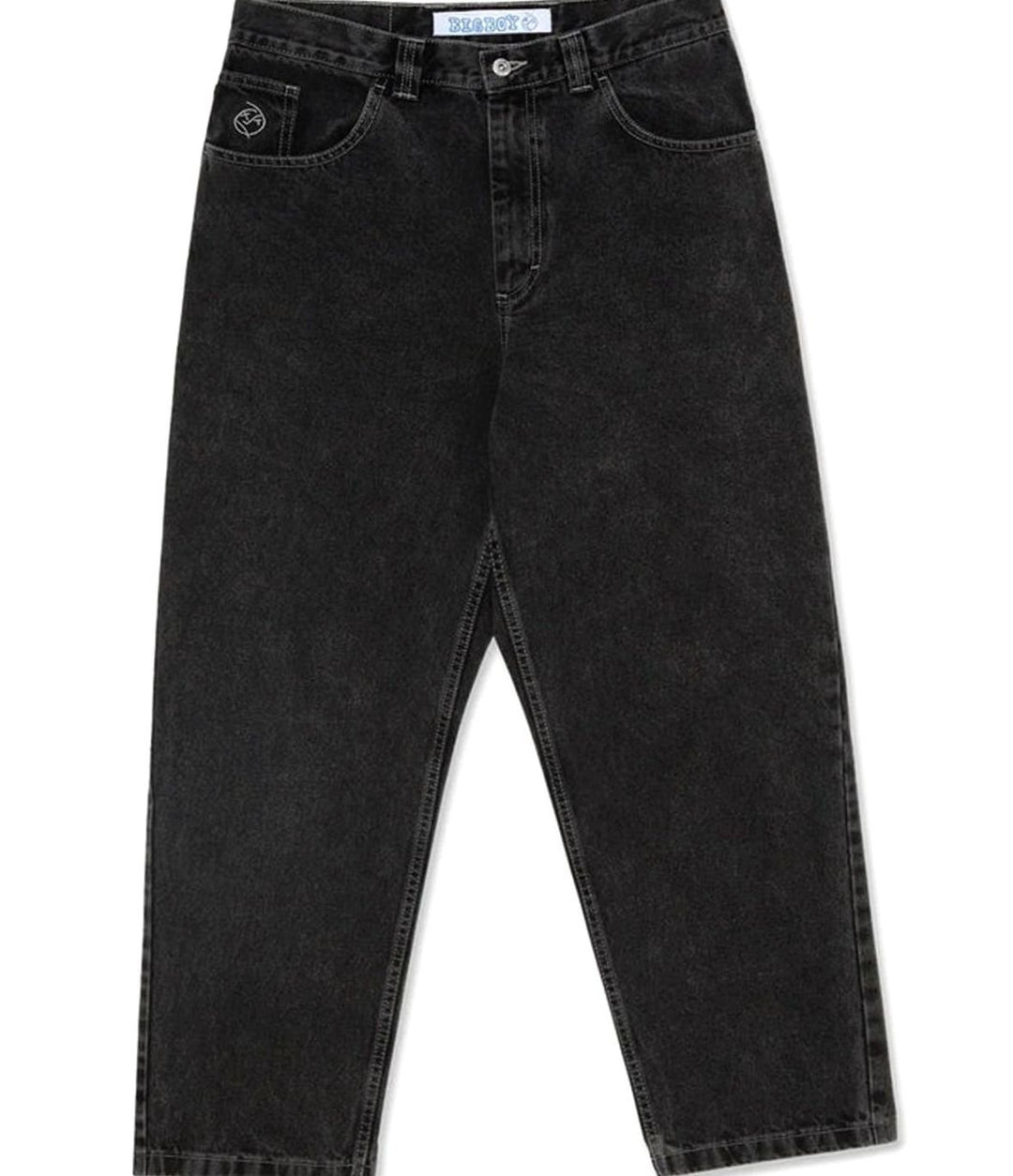 Men's Baggy Wide-Leg Relaxed-Fit Denim Jeans