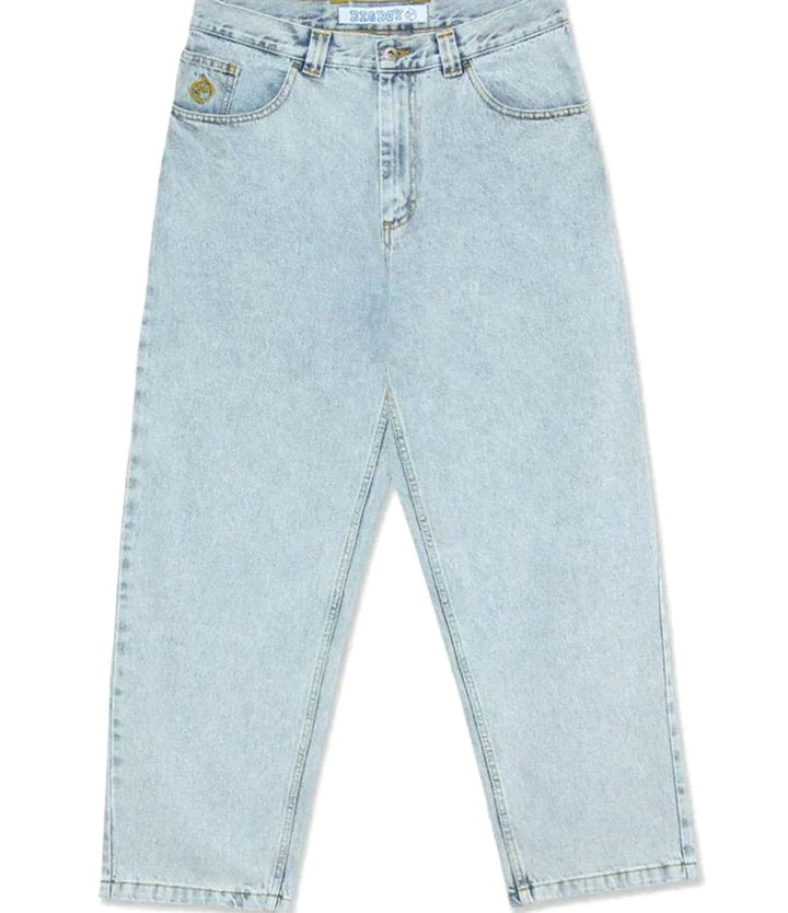 Men's Baggy Wide-Leg Relaxed-Fit Denim Jeans