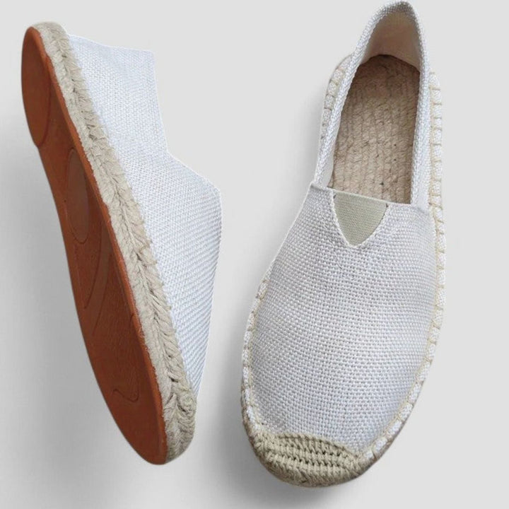 Men's Breathable Slip-On Canvas Espadrilles