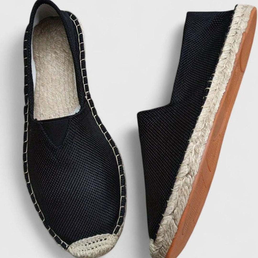 Men's Breathable Slip-On Canvas Espadrilles