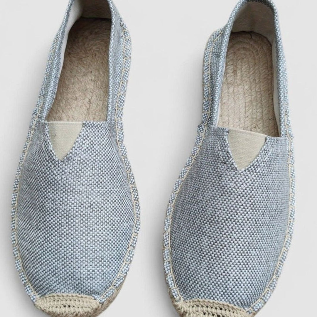 Men's Breathable Slip-On Canvas Espadrilles