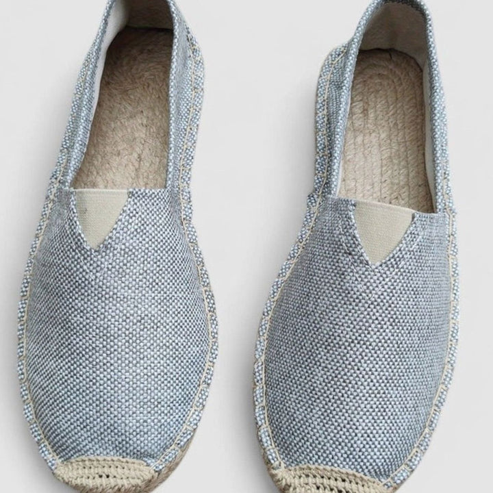 Men's Breathable Slip-On Canvas Espadrilles
