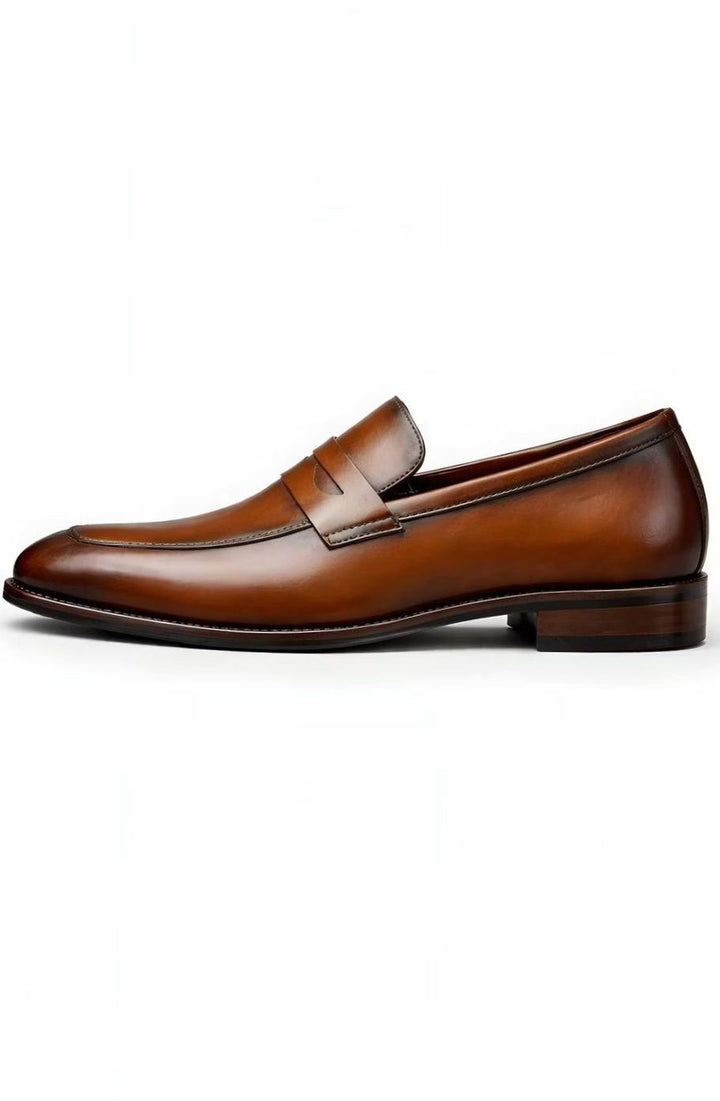 Men's Classic Slip-On Penny Loafer Dress Shoes