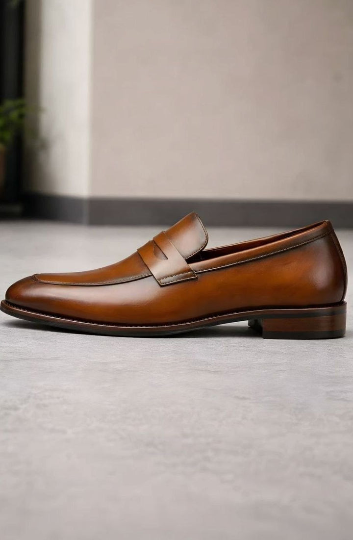 Men's Classic Slip-On Penny Loafer Dress Shoes