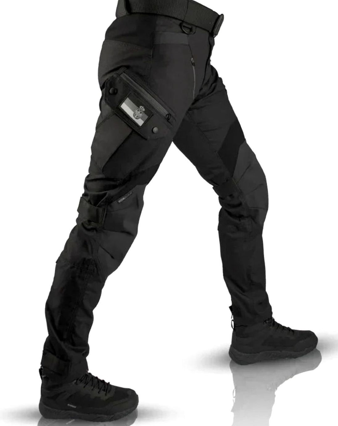 Men's Multi-Pocket Tactical Cargo Trousers Relaxed Fit