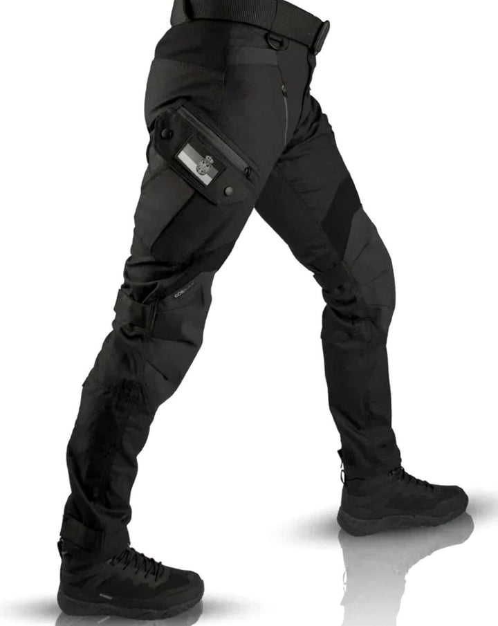 Men's Multi-Pocket Tactical Cargo Trousers Relaxed Fit