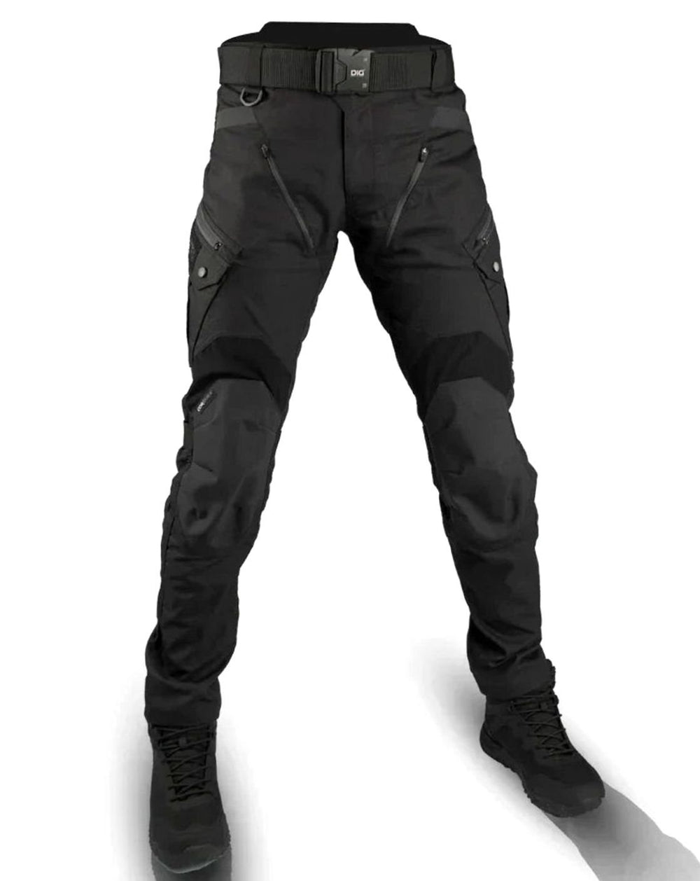 Men's Multi-Pocket Tactical Cargo Trousers Relaxed Fit