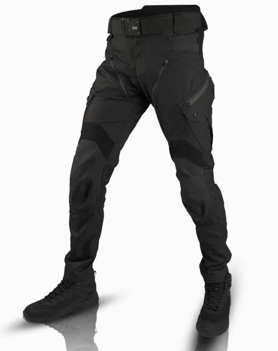 Men's Multi-Pocket Tactical Cargo Trousers Relaxed Fit