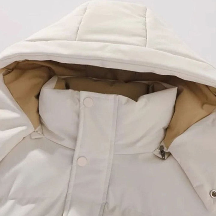 Men's Oversized Hooded Quilted Puffer Jacket