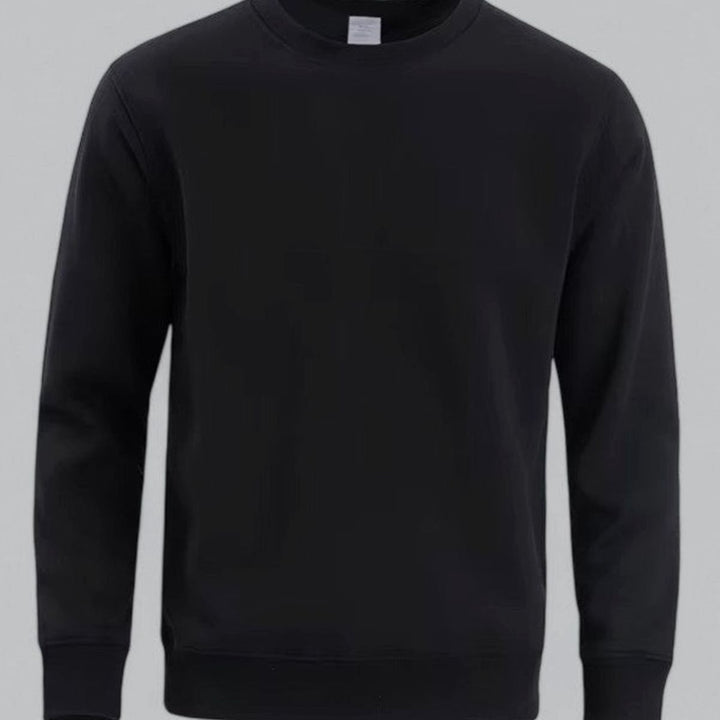 Men's Relaxed-Fit Crew Neck Long Sleeve Sweatshirt