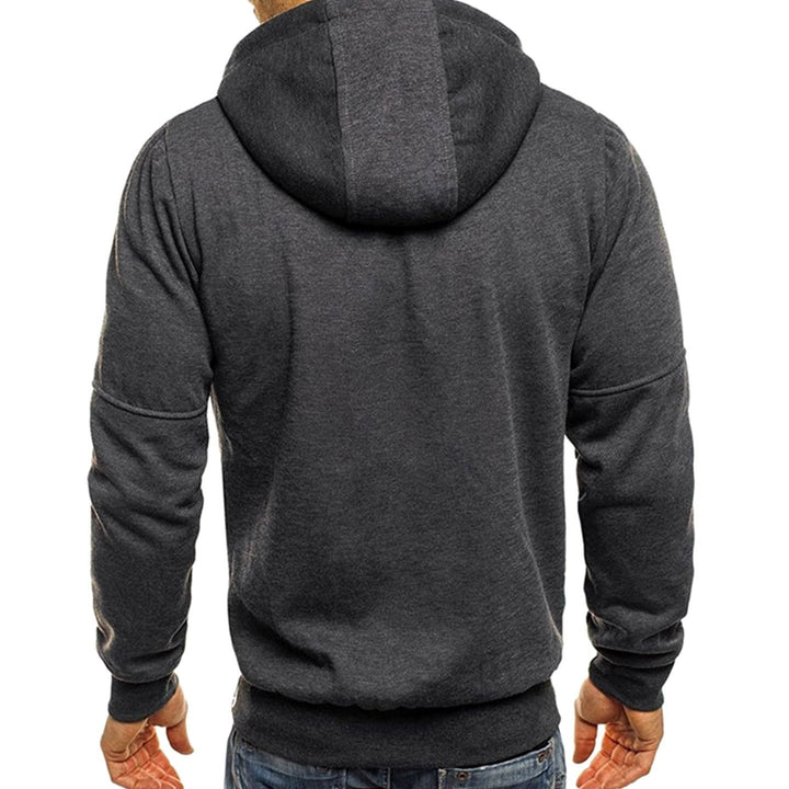 Men's Relaxed-Fit Full-Zip Hooded Sweatshirt