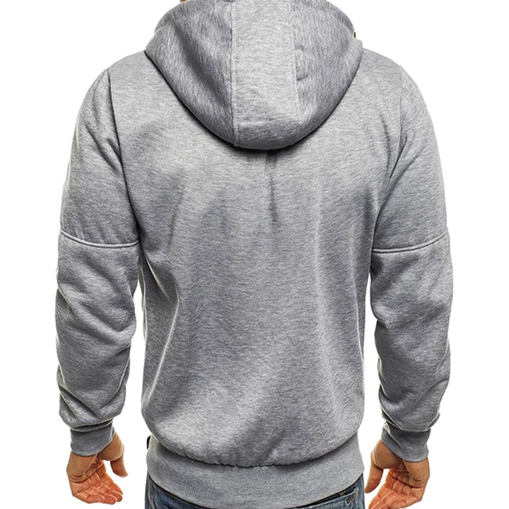 Men's Relaxed-Fit Full-Zip Hooded Sweatshirt