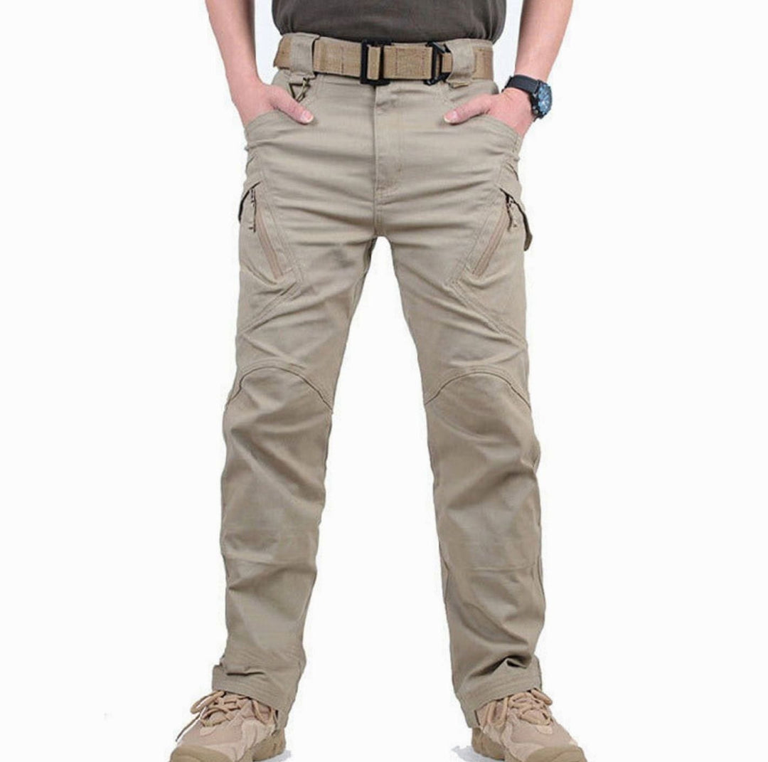 Men's Tactical Cargo Trousers Multi-Pocket Outdoor Hiking Pants