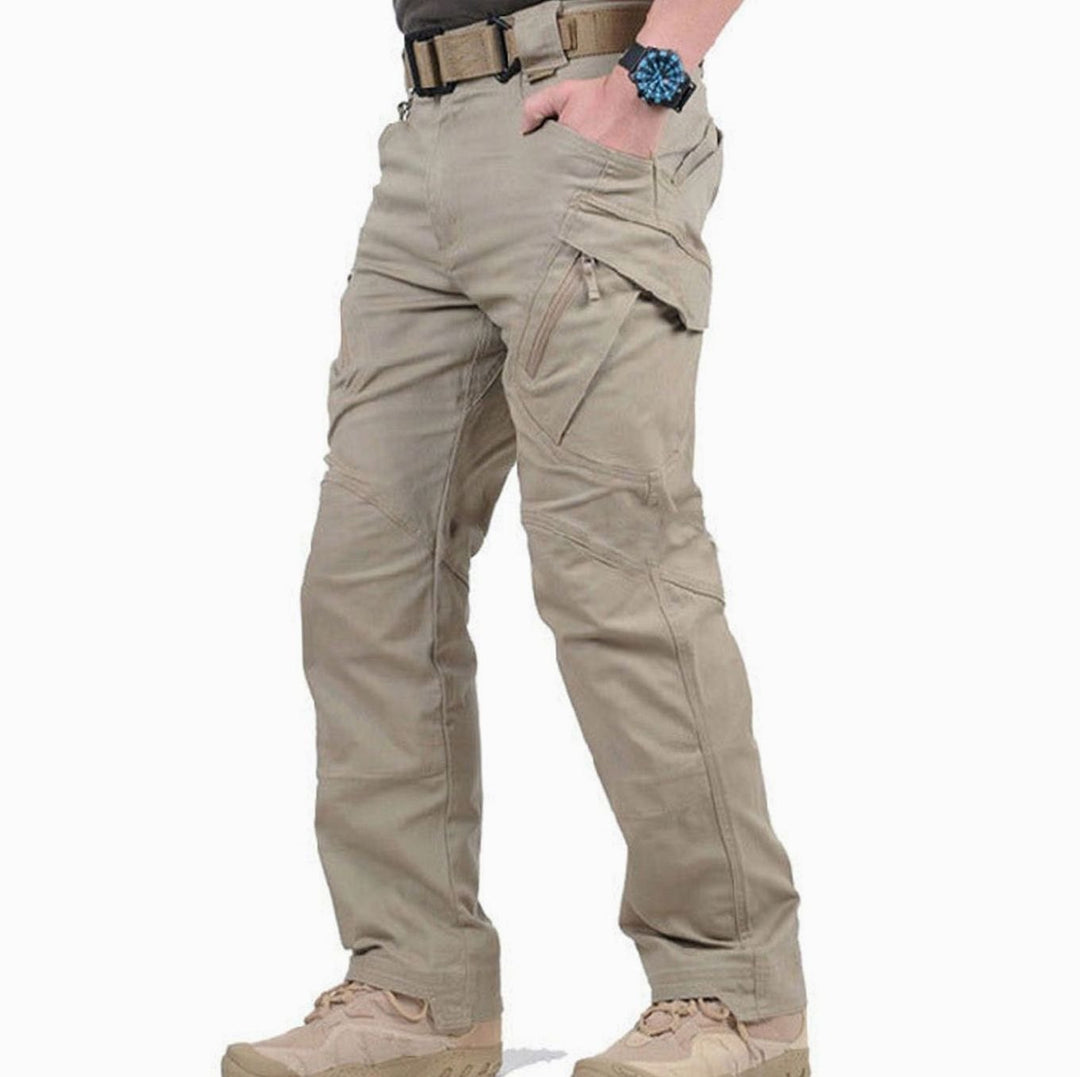 Men's Tactical Cargo Trousers Multi-Pocket Outdoor Hiking Pants