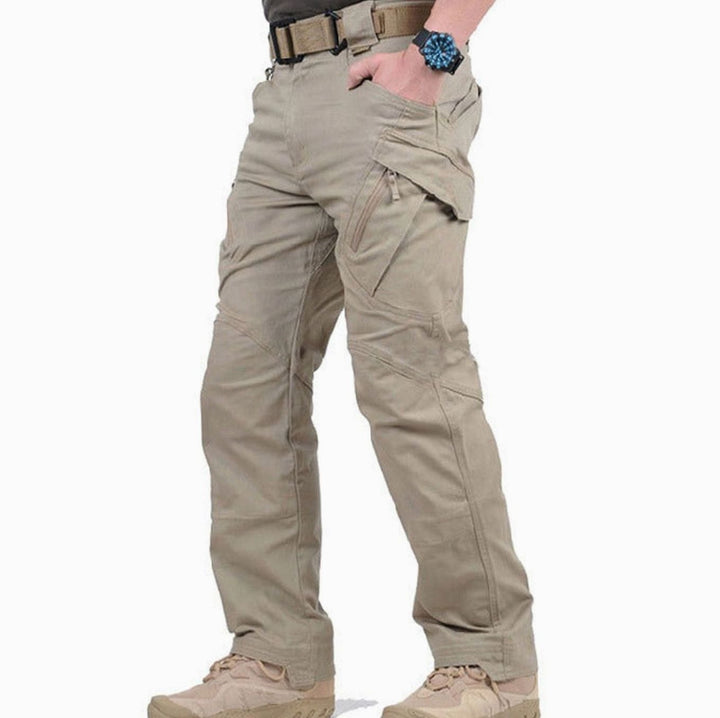 Men's Tactical Cargo Trousers Multi-Pocket Outdoor Hiking Pants