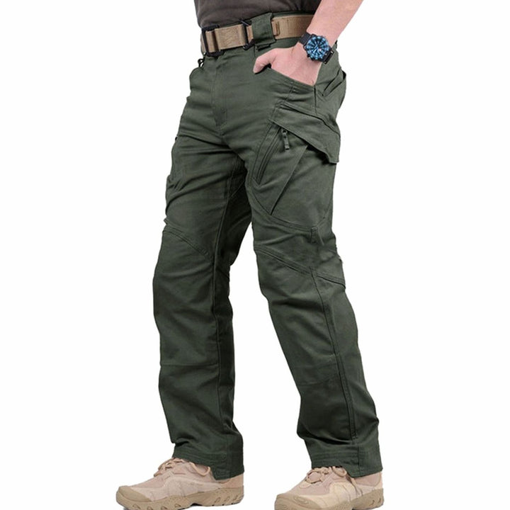 Men's Tactical Cargo Trousers Multi-Pocket Outdoor Hiking Pants