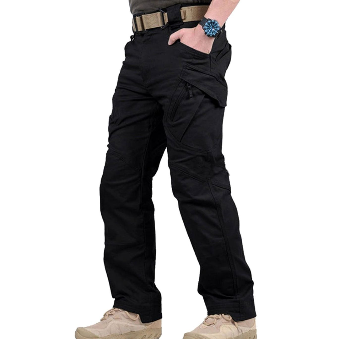 Men's Tactical Cargo Trousers Multi-Pocket Outdoor Hiking Pants