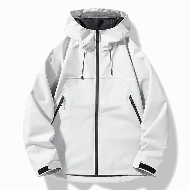 Men's Waterproof Windproof Hooded Shell Jacket