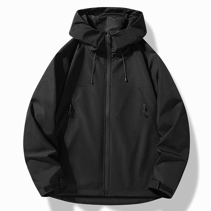 Men's Waterproof Windproof Hooded Shell Jacket