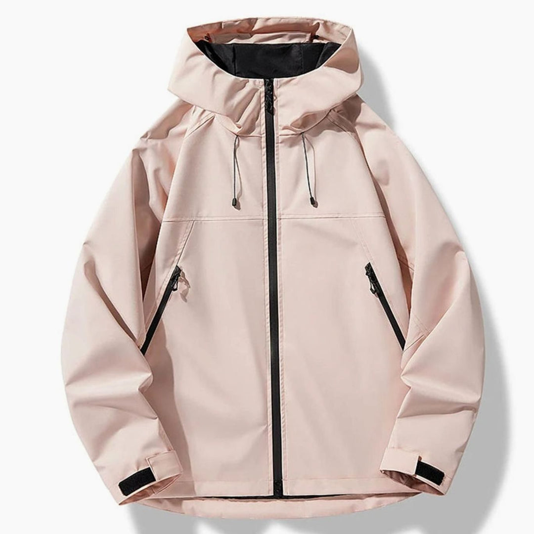 Men's Waterproof Windproof Hooded Shell Jacket