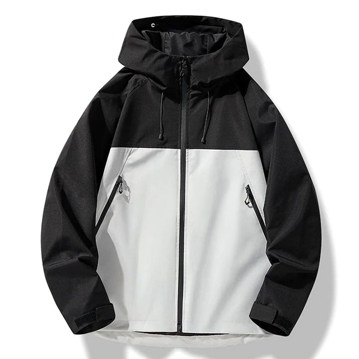 Men's Waterproof Windproof Hooded Shell Jacket