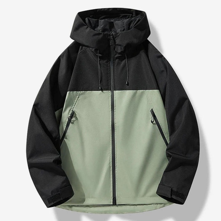 Men's Waterproof Windproof Hooded Shell Jacket