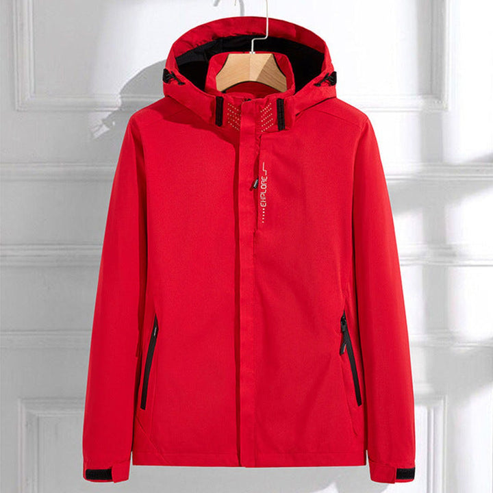 Women's Lightweight Hooded Windproof Zip-Up Outdoor Jacket