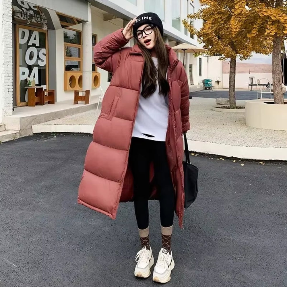 Women's Longline Oversized Quilted Padded Coat