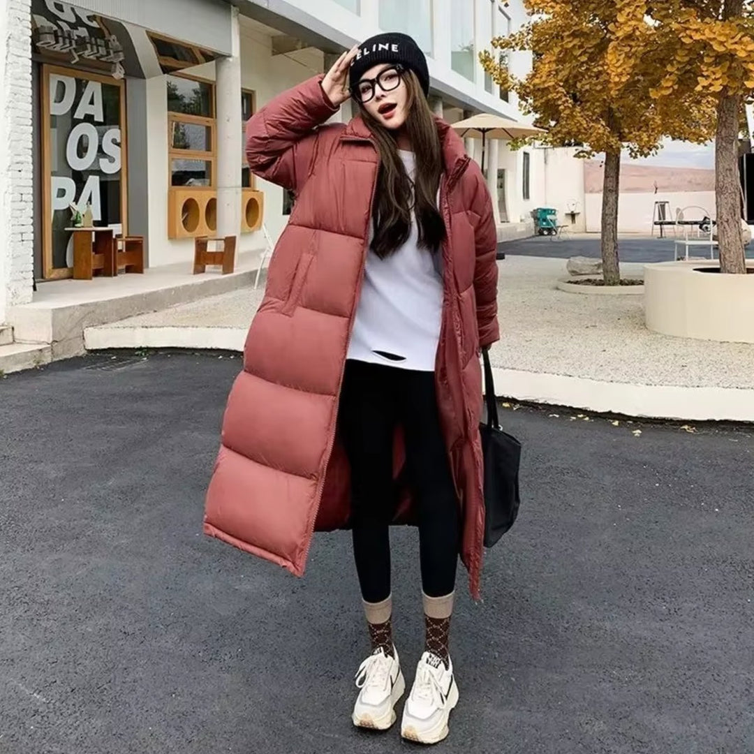 Women's Longline Oversized Quilted Padded Coat