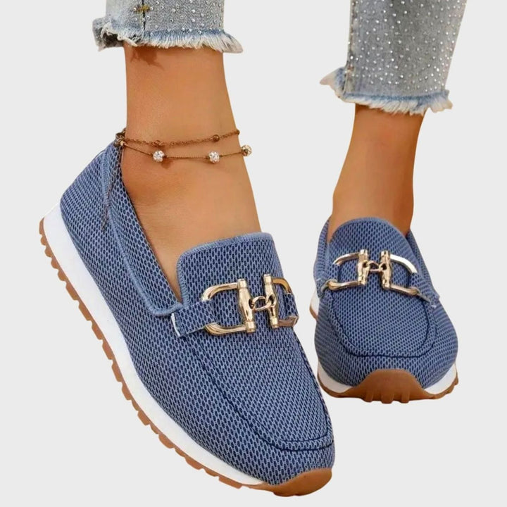 Women's Orthopedic Cushioned Slip-On Horsebit Loafers