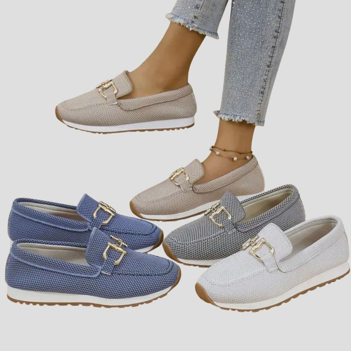 Women's Orthopedic Cushioned Slip-On Horsebit Loafers