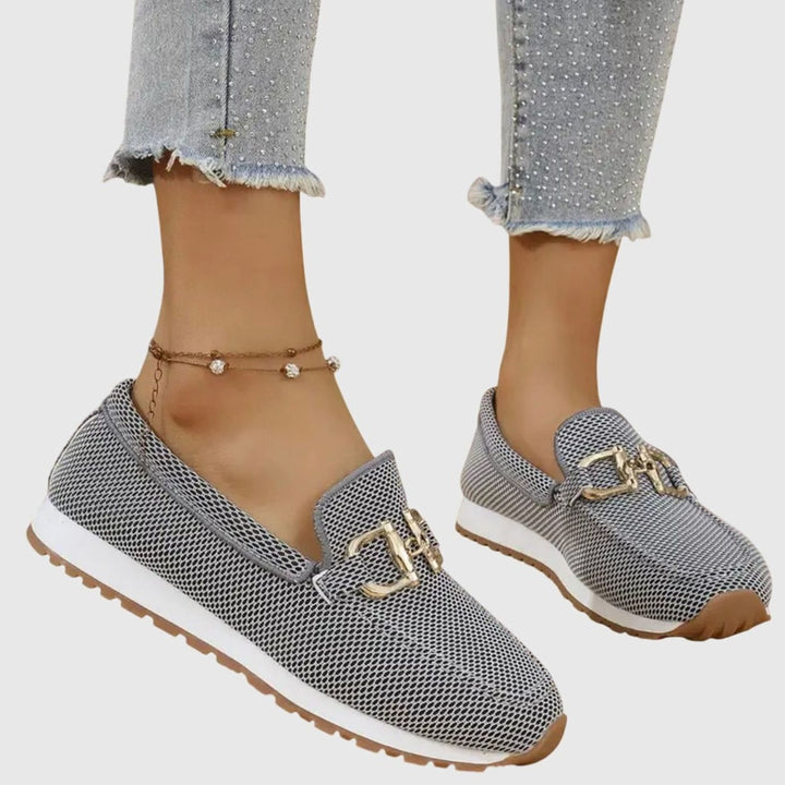 Women's Orthopedic Cushioned Slip-On Horsebit Loafers