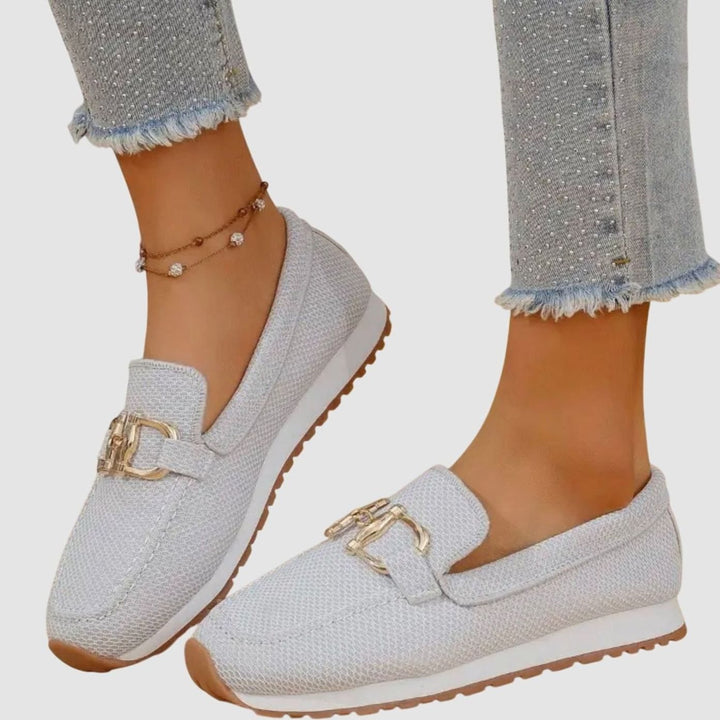 Women's Orthopedic Cushioned Slip-On Horsebit Loafers