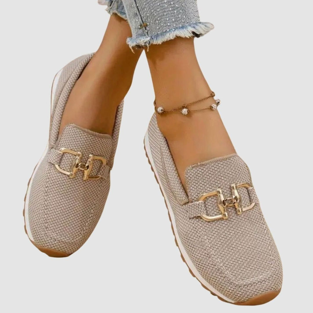 Women's Orthopedic Cushioned Slip-On Horsebit Loafers