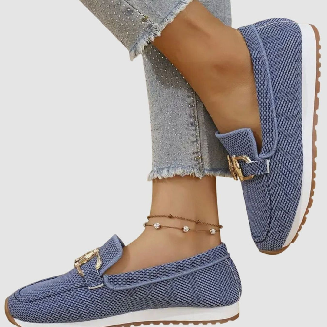 Women's Orthopedic Cushioned Slip-On Horsebit Loafers