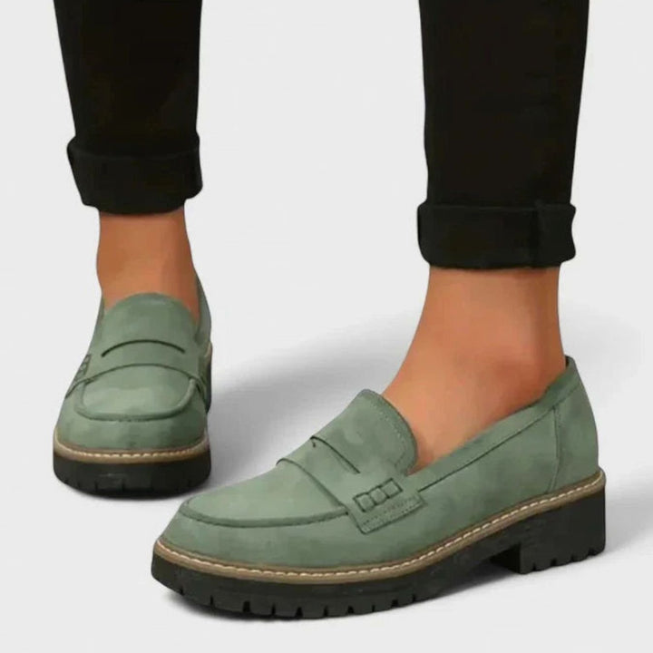 Women's Orthopedic Cushioned Slip-On Platform Loafers