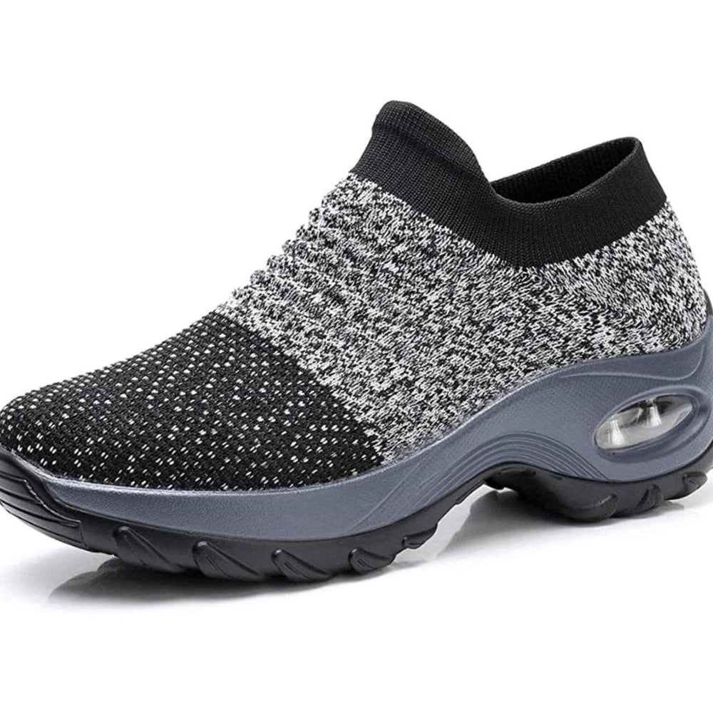 Women's Orthopedic Memory-Foam Slip-On Knit Trainers