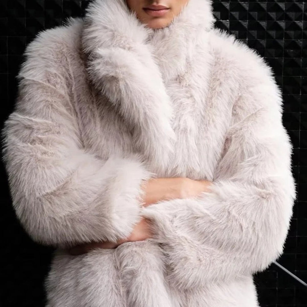 Women's Oversized Long Faux Fur Coat Fluffy Winter Jacket