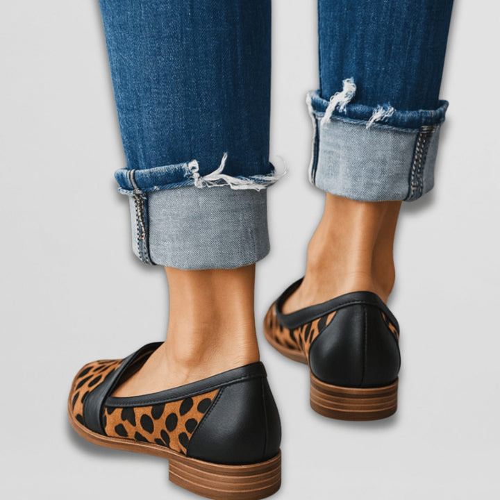 Women's Pointed-Toe Suede Penny Loafers