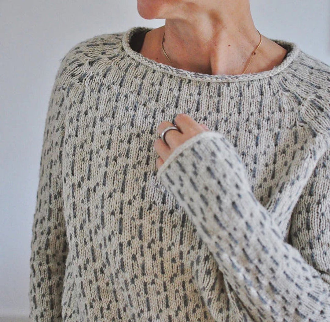 Women's Relaxed-Fit Textured Knitted Sweater Jumper
