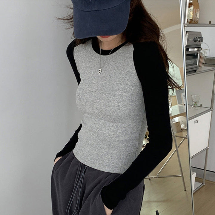 Women's Ribbed Bodycon Long-Sleeve Knitted Dress Button Cuff