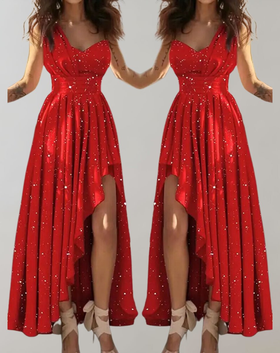 Women's Strapless A-Line Satin Cocktail Party Dress